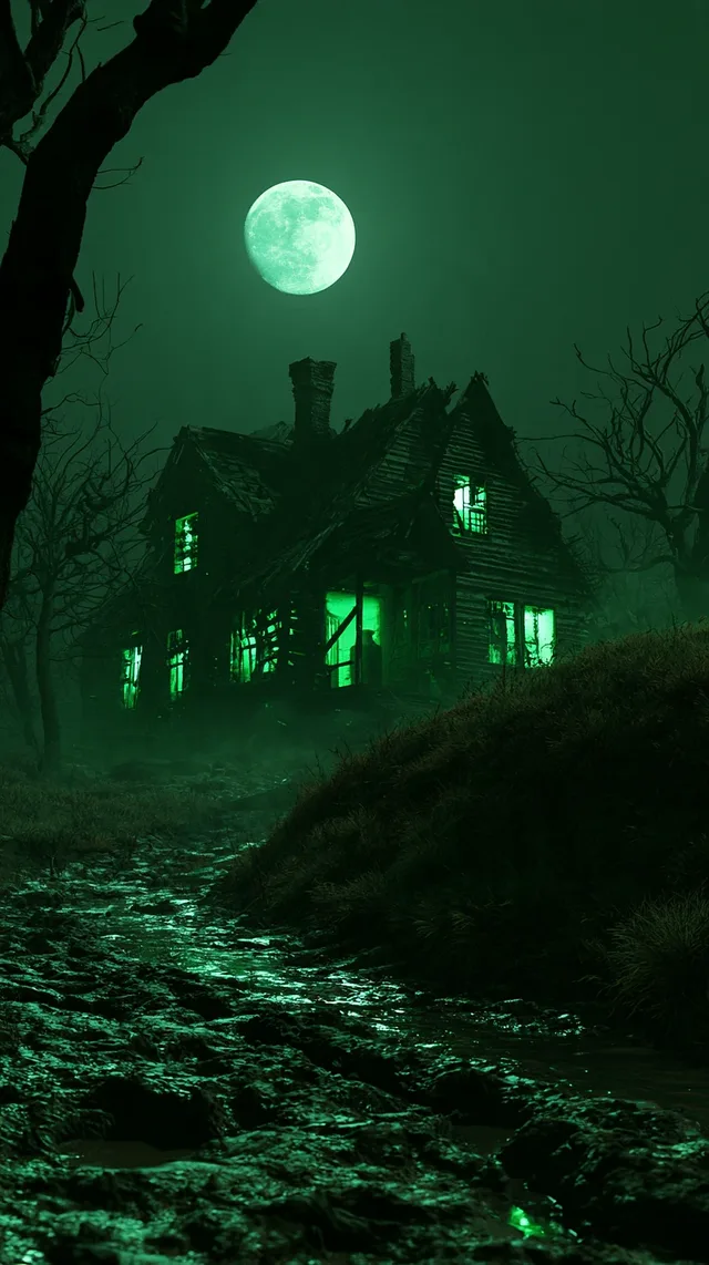 The Green Hour, the phone wallpaper